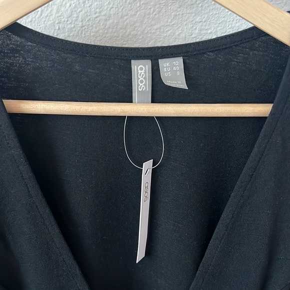 ASOS DESIGN faux horn button through dress - Picture 3 of 12